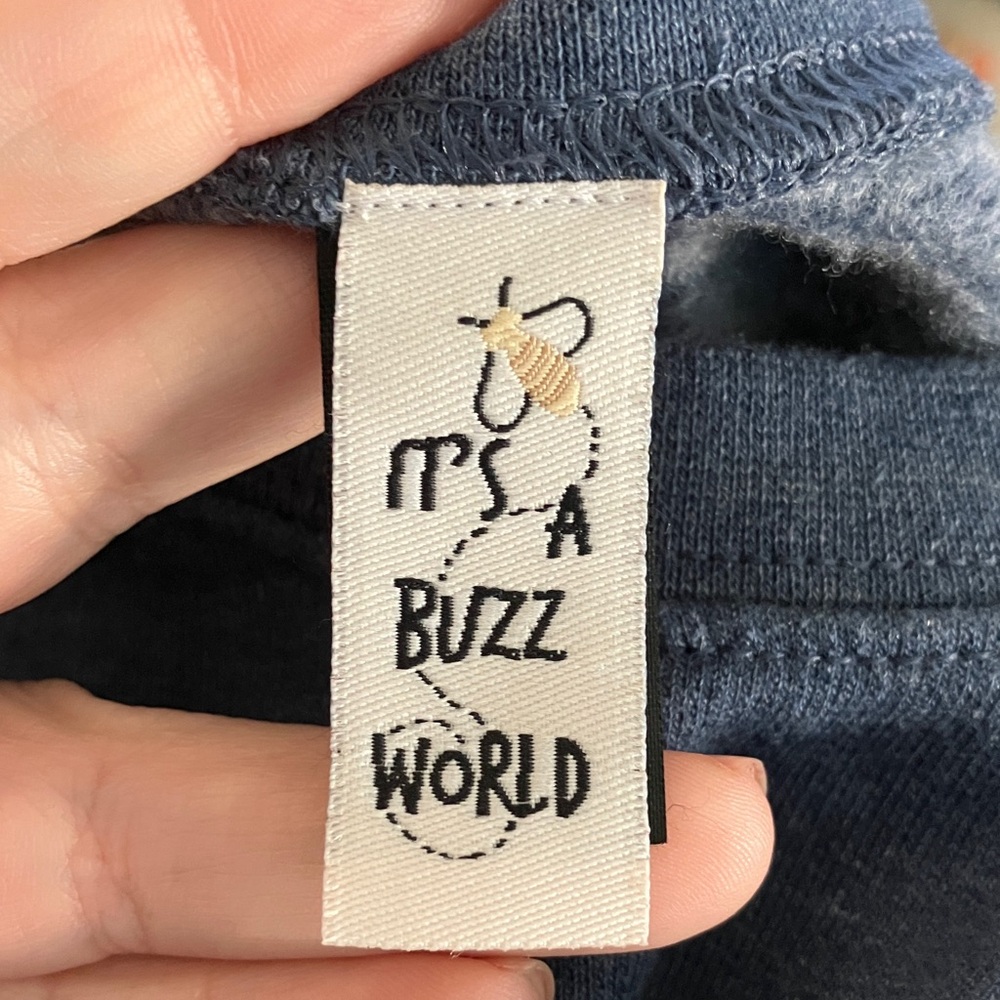 It’s a Buzz World Simply Blessed Crewneck Sweatshirt, XS - Picture 5 of 6